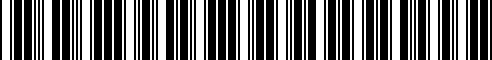 Barcode for 07147119858