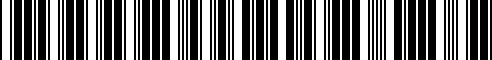 Barcode for 11131461343