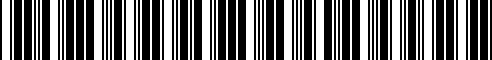 Barcode for 23112335317