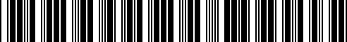 Barcode for 23312330189