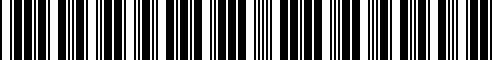 Barcode for 51142303355